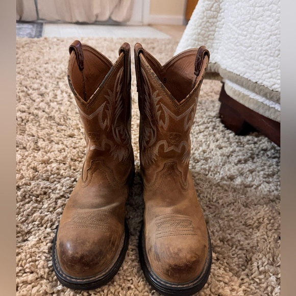 Ariat Tracey Womens Brown Composite Work Toe Boots Outdoors 7 1/2 - Picture 2 of 15
